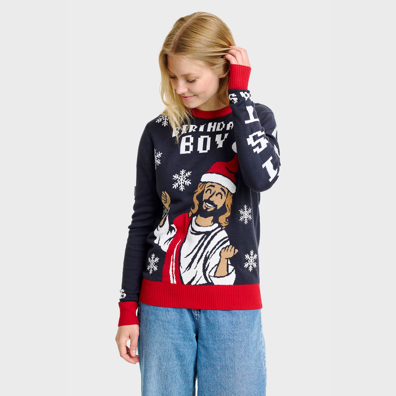 The birthday boy julesweater - Dame